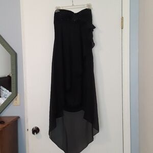 Courture black party dress